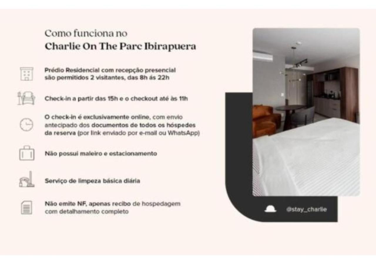 Charlie On The Parc Ibirapuera Hotel サンパウロ エクステリア 写真